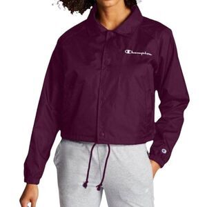 Champion Jacket Women's M Heritage Coaches‎ , Script Logo Venetian Athletic Fall